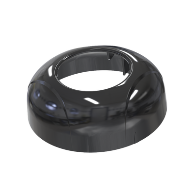 SIGNALPRO - Estrobo Oculto de 12 LED, Brida negra, 12 Vcd, Clara, Lente transparente