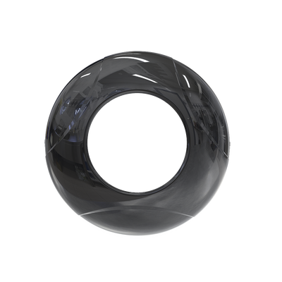 SIGNALPRO - Estrobo Oculto de 12 LED, Brida negra, 12 Vcd, Clara, Lente transparente