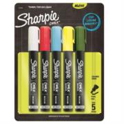 SHARPIE - Marcador Sharpie Chalk para Vidrio C/5 Pzas