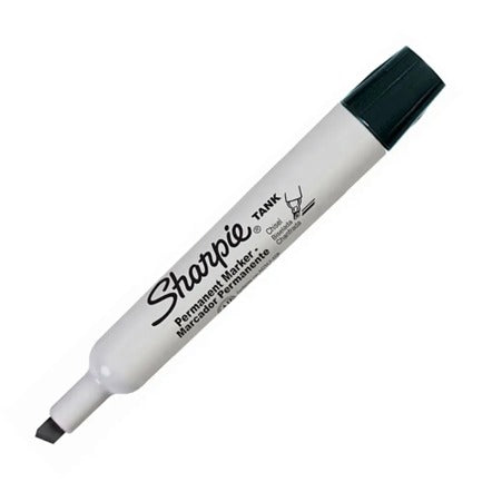 SHARPIE - Marcador permanente Sharpie tank negro barril plastico c/12