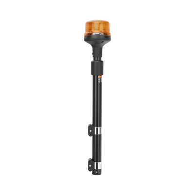 SIGNALPRO - Luz Telescópica para Motocicletas, 8 LED, Ambar, SAE Clase I
