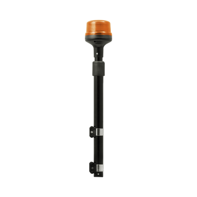 SIGNALPRO - Luz Telescópica para Motocicletas, 8 LED, Ambar, SAE Clase I