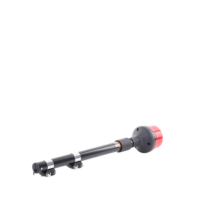 SIGNALPRO - Luz Telescópica para Motocicletas, 8 LED, Roja, SAE Clase I