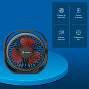 STEREN - VENTILADOR PERSONAL DE ESCRITORIO RECARG