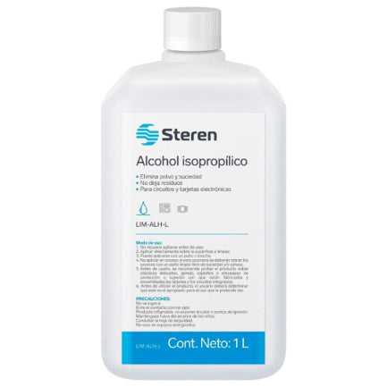 STEREN - Alcohol Isopropílico Steren Limpiador de Circuitos 1litro
