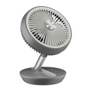 STEREN - VENTILADOR STEREN PLEGABLE RECARGABLE COLOR GRIS