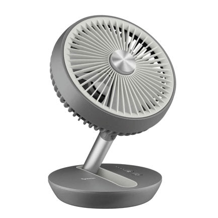 STEREN - VENTILADOR STEREN PLEGABLE RECARGABLE COLOR GRIS