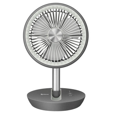 STEREN - VENTILADOR STEREN PLEGABLE RECARGABLE COLOR GRIS