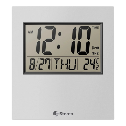 STEREN - Reloj Digital de Escritorio Steren c/Termometro