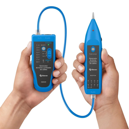 STEREN - Steren Generador D/Tonos y Probador D/Cables CAT5/6/7/8