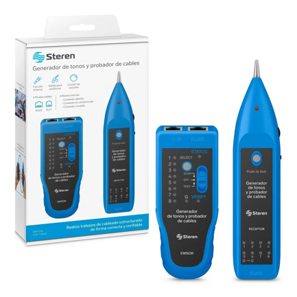 STEREN - Steren Generador D/Tonos y Probador D/Cables CAT5/6/7/8