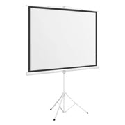 STEREN - Pantalla para Proyector Steren 84" con Tripie