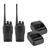 STEREN - Kit Radio Steren RAD-010 2 Radios de 2 Vías Amateur 3W Color Negro