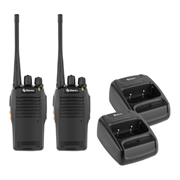 STEREN - Kit Radio Steren RAD-010 2 Radios de 2 Vías Amateur 3W Color Negro