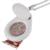 STEREN - Lámpara LED Steren con Lupa 5x Brazo Artículado Color Blanco