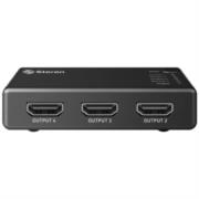 STEREN - Divisor Steren HDMI de 4 Puertos con Booster UHD 4K