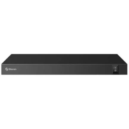 STEREN - Divisor Steren con Amplificador 8 Puertos HDMI con Booster UHD 4K