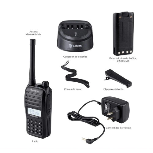 STEREN - RADIO PORTATIL STEREN PROF.D/LARGO ALCANCE 7W C