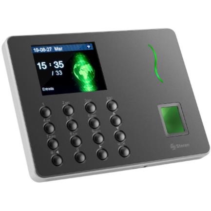 STEREN - Reloj Checador Steren de Huella Digital con Wi-Fi