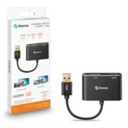 STEREN - Adaptador Steren USB 3.0 a HDMI/VGA Color Negro