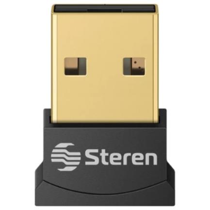STEREN - Adaptador Steren USB a Bluetooth Alcance Transmisión Hasta 10m