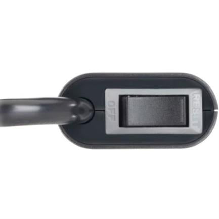STEREN - Barra Multicontactos Steren 1.7m 15A 6 Contactos Americanas/Europeas 70J Color Negro