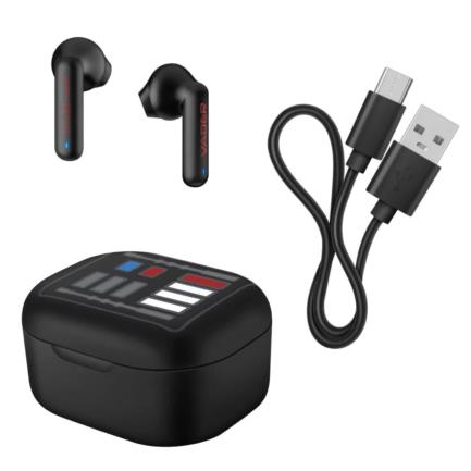 STEREN - Audífonos Steren FreePods Touch TWS Star Wars Manos Libres Bluetooth Color Negro