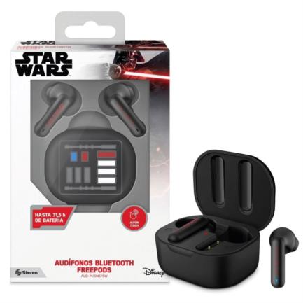 STEREN - Audífonos Steren FreePods Touch TWS Star Wars Manos Libres Bluetooth Color Negro