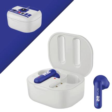 STEREN - Audífonos Steren FreePods Touch TWS Star Wars Manos Libres Bluetooth Color Blanco