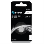 STEREN - Pila Steren de Óxido de Plata 1.5V 130mAh Tipo Botón