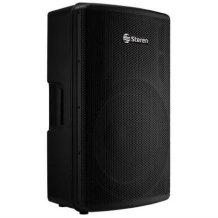 STEREN - Bafle Profesional Steren 15" Bluetooth 12000W PMPO Color Negro