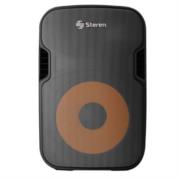 STEREN - Bafle Steren Semi Profesional 15" Bluetooth/MP3/Aux/Micrófono 3000 W PMPO Color Negro