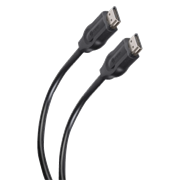 STEREN - Cable HDMI Steren Conectores Niquelados Alta Velocidad 90cm Color Negro