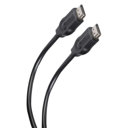 STEREN - Cable HDMI Steren Conectores Niquelados Alta Velocidad 90cm Color Negro