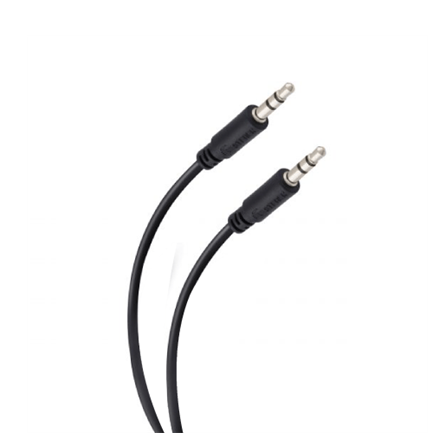 STEREN - Cable Steren Audio Auxiliar Plug a Plug 3.5mm 1.8m Color Negro