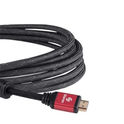 STEREN - Cable HDMI Steren 4K Tipo Cordón con Filtros de Ferrita 10m