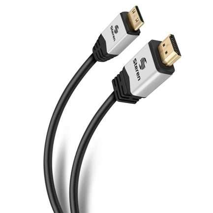 STEREN - Cable Ultraslim HDMI a Mini HDMI 1.8M