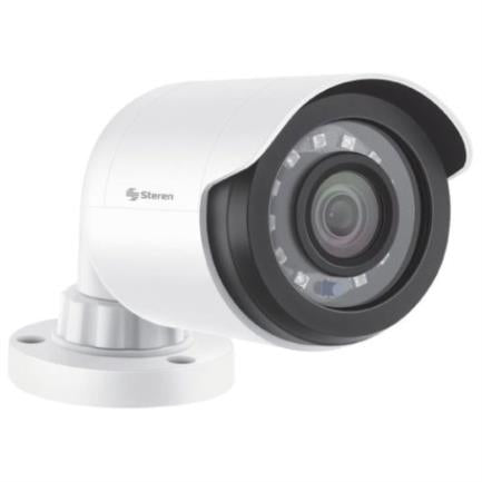 STEREN - Cámara de Seguridad Steren CCTV Mini Bala Digital Tetrahíbrida FHD para Exterior