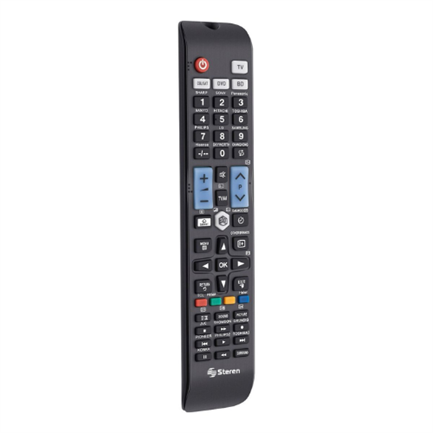 STEREN - Control Remoto Steren 4 en 1 para Smart TV Color Negro