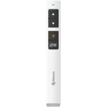 STEREN - Control Steren Inalámbrico de Diapositivas con Apuntador Láser y Nano Receptor Magnético