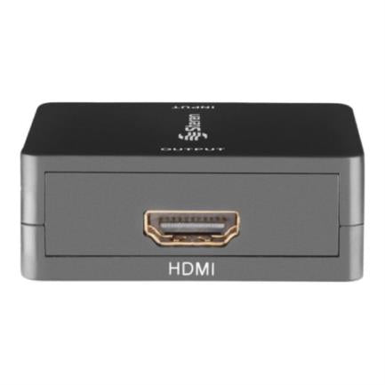 STEREN - Convertidor Steren VGA a HDMI Soporta Full HD 1080p Color Negro