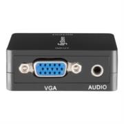 STEREN - Convertidor Steren VGA a HDMI Soporta Full HD 1080p Color Negro