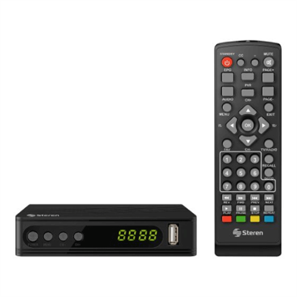 STEREN - Decodificador de TV Steren Digital Alta Definición para Canales HD
