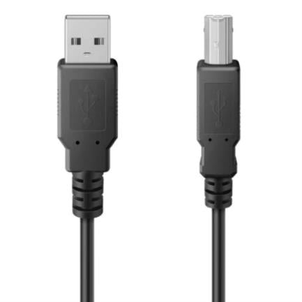 STEREN - Lector de Códigos de Barra Steren Inalámbrico Plug-Play Color Negro