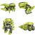 STEREN - Robot Solar Steren K455 4 En 1 Arma T Rex Robot Insecto o Excavadora Panel Solar 3V 75MA Motor 10000rpm