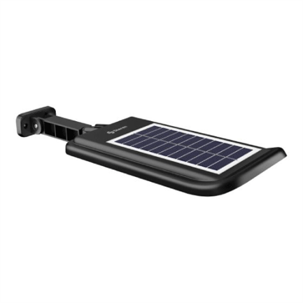 STEREN - Lámpara LED Steren Sensor de Movimiento Panel Solar Batería Recargable Color Negro
