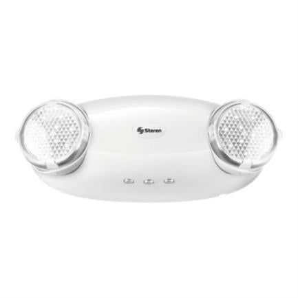 STEREN - Lámpara LED Steren Emergencia con Luces Direccionales 20 LED