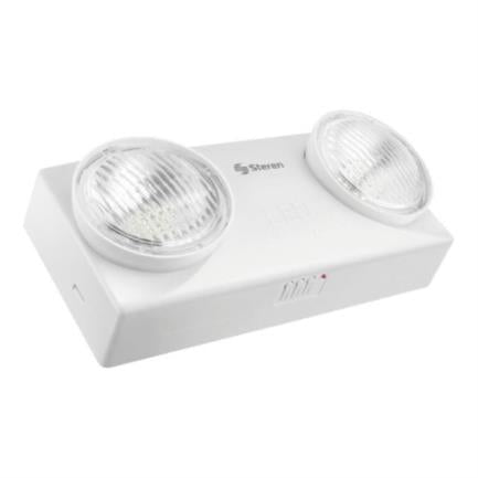 STEREN - Lámpara LED Steren Emergencia con Luces Direccionales 28 LED