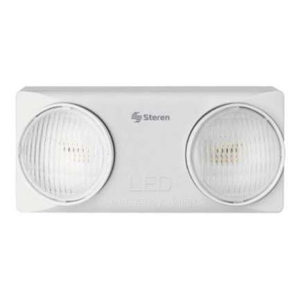 STEREN - Lámpara LED Steren Emergencia con Luces Direccionales 28 LED