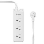 STEREN - Tira Multicontacto Steren de 9 Salidas Longitud 1.1m Blanco